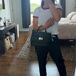 Karl Lagerfeld Top Handle Purse